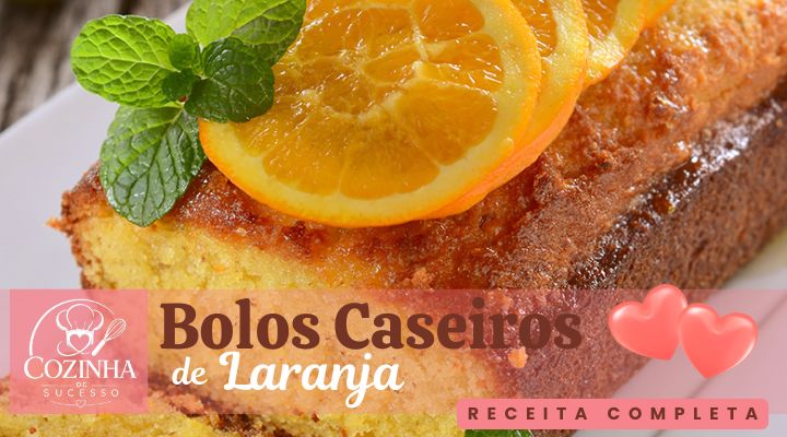 Bolo Caseiro de Laranja